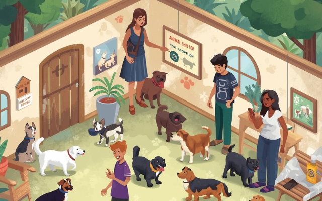 animales en adopción en la República Dominicana