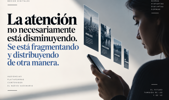 El consumo de la atención está cambiando y el video es el protagonista